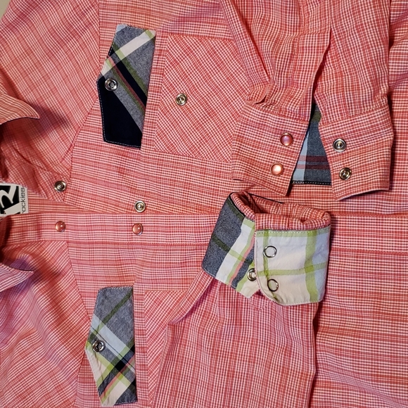 Rockies Plaid Western Shirt - Picture 5 of 9